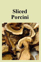 sliced porcini