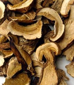 sliced porcini